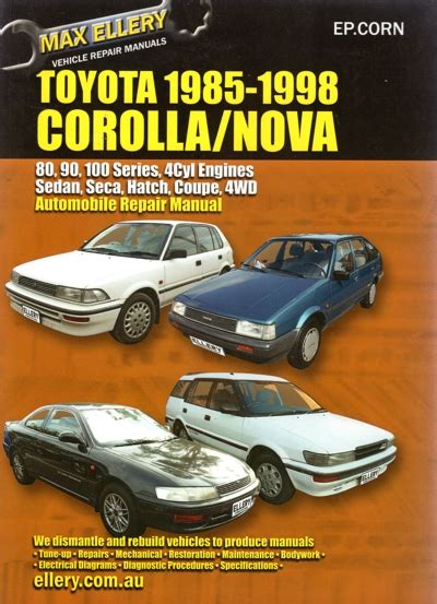 1998 Toyota Corolla Manual Mpg Ebook Epub