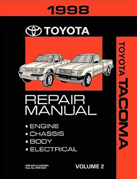1998 Toyota Tacoma Repair Manual Ebook Reader