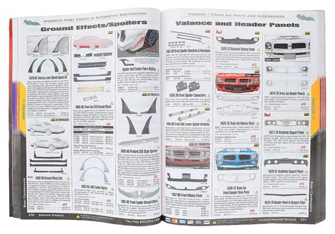 1998 Trans Am Parts Catalog