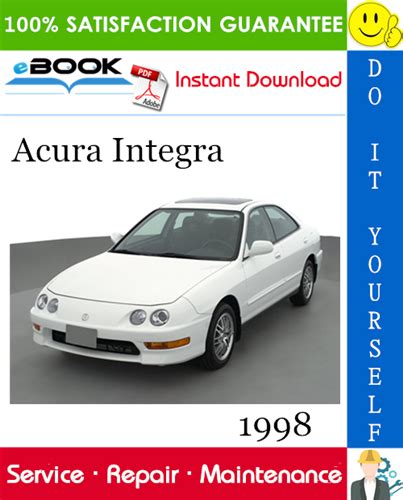 1998 acura integra service repair shop manual oem 98 Reader