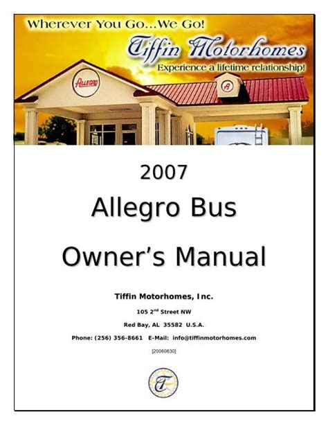 1998 allegro bus manual pdf Reader