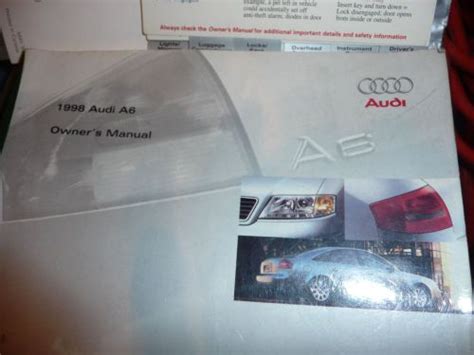 1998 audi a6 owners manual Doc