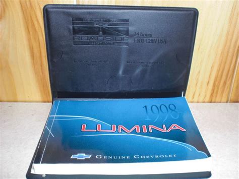 1998 chevy chevrolet lumina owners manual Reader