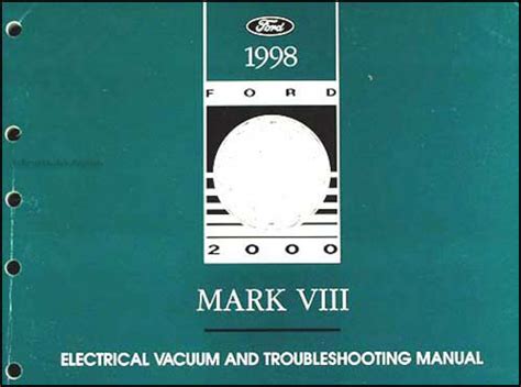 1998 lincoln mark viii repair manual Epub