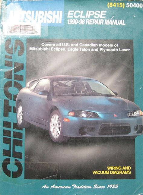 1998 mitsubishi eclipse owners manual pdf PDF