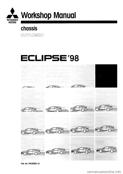 1998 mitsubishi eclipse owners manual pdf PDF