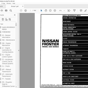 1998 nissan frontier owners manual pdf Doc