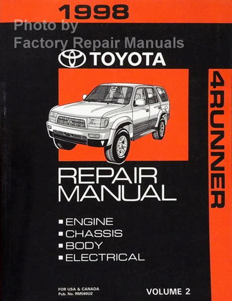 1998 toyota 4runner service manual Epub