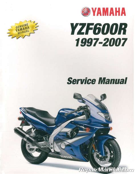 1998 yzf600 service manual pdf Doc