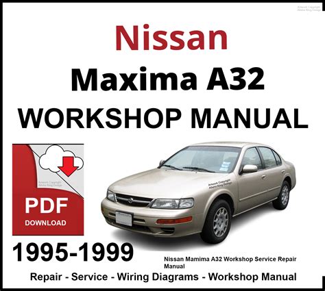 1999 Nissan Maxima Repair Manual Ebook Kindle Editon