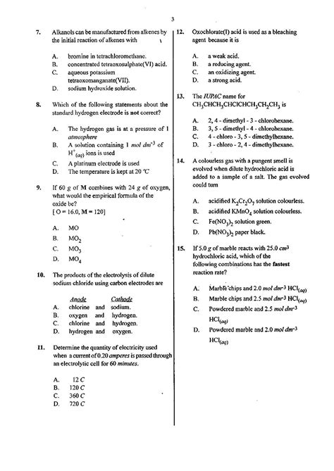 1999 Waec Chemistry Practical Questions And Answers PDF