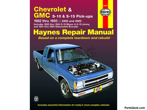 1999 chevy s10 repair manual Epub