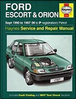 1999 ford escort service manual download Doc