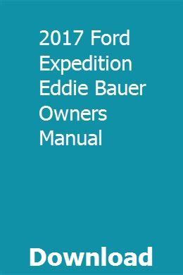 1999 ford expedition eddie bauer owners manual Ebook Doc