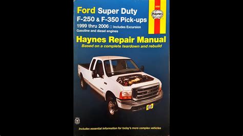 1999 ford f250 super duty owners manual pdf PDF