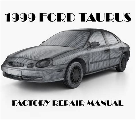 1999 ford taurus workshop manual Kindle Editon