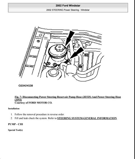1999 ford windstar service manual PDF