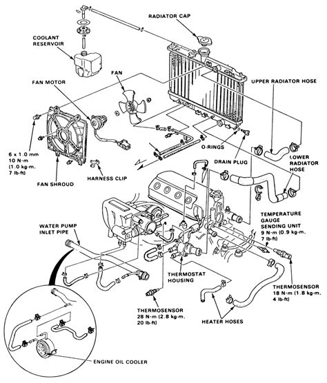 1999 honda accord cooling system diagram pdf PDF