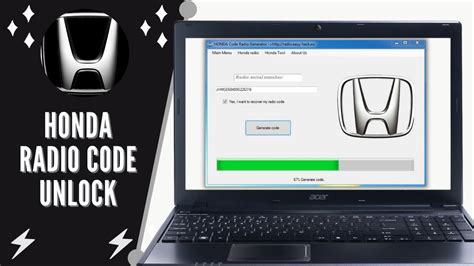 1999 honda accord radio unlock code Epub