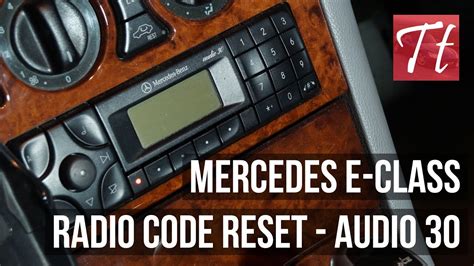 1999 mercedes e320 radio code Epub