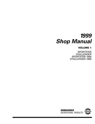 1999 seadoo challenger repair manual PDF