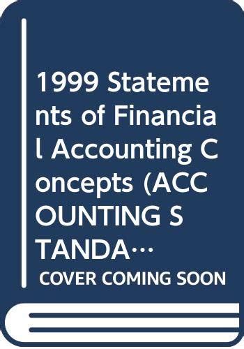 1999 statements of financial accounting Kindle Editon