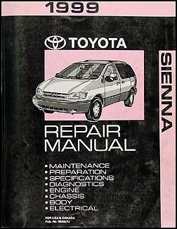 1999 toyota sienna repair manual Reader