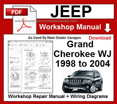 19992004 jeep grand cherokee wj service repair manual Reader