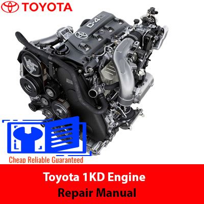 1kd engine repair manual Kindle Editon