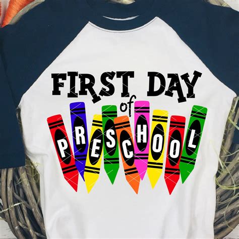 1st day of preschool shirt