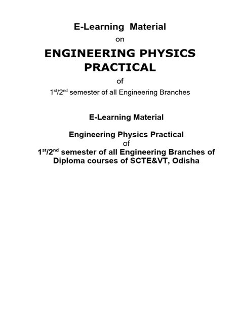 1st year engineering physics lab manual pdf Reader