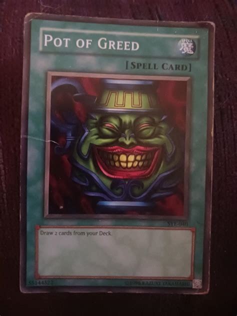 2,000,000+ Pot of Greed Yugioh Card Decks Can't Be Wrong