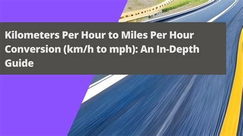 2,000 Millas to Km/h: The Ultimate Conversion Guide