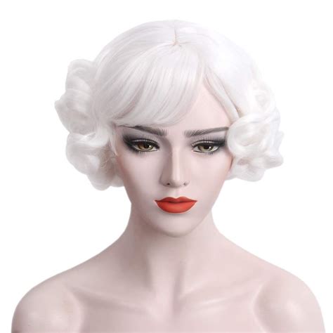 2🔥025 Wigs: Unleashing the Allure of White Curly Short Classics