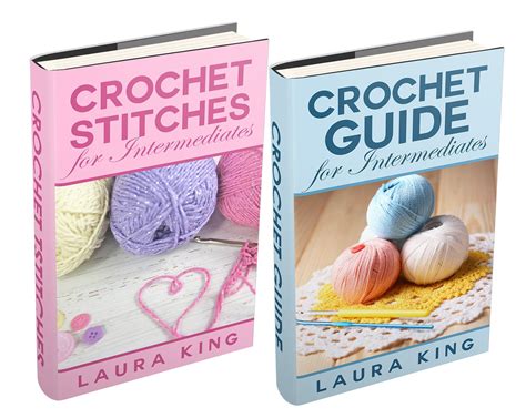 2 Book Bundle “Crochet Guide For Intermediates and “Crochet Stitches For Intermediates PDF