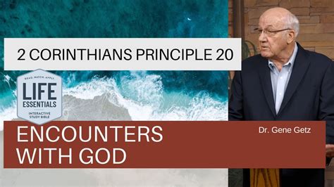 2 Corinthians Encounters With God Reader