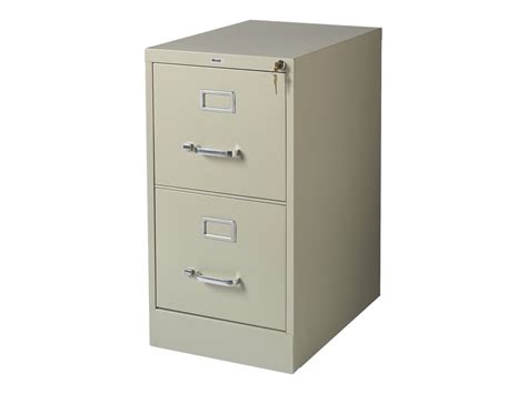 2 Drawer Metal File Cabinet