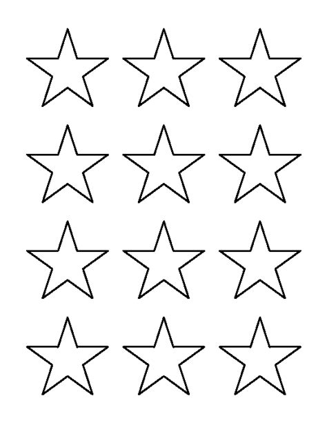 2 Inch Star Template