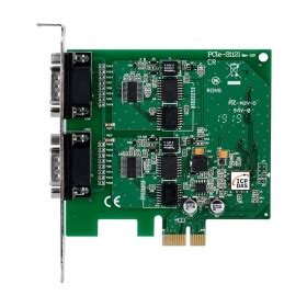 2 Isolated RS-232 Ports: