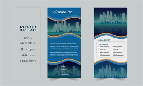 2 Sided Brochure Template