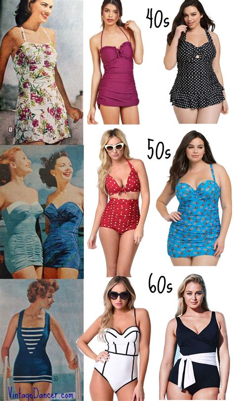 2 Styles of Retro Swim Dresses