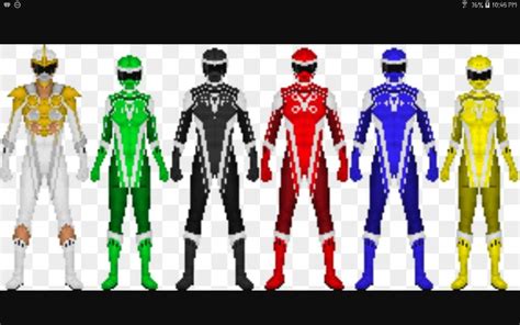 2 million custom Power Rangers suits