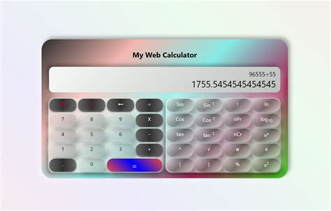 2.0 web calculator