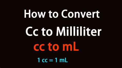 2.5 ml to cc: Unveiling the Conversion Conundrum