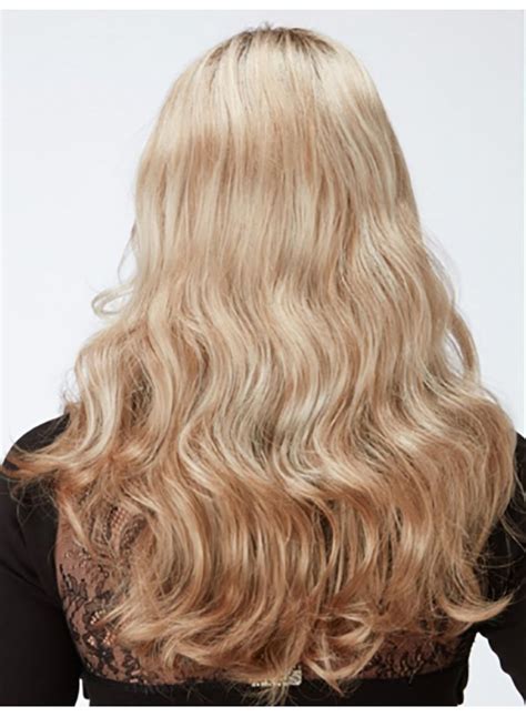 20" Curly Capless Blonde Layered Ladies Long Wigs