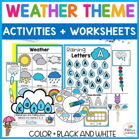 20+ Weather Activities for Preschoolers That Are Fun and Educational