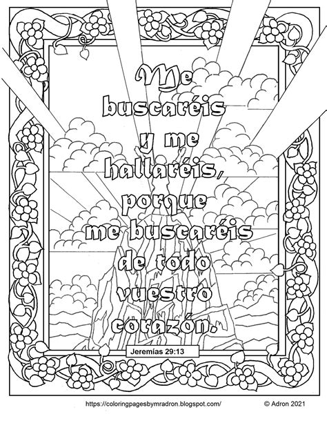 20 Bible Verses Spanish and English Coloring Book A Pocket Sized Coloring Book for Adults and Children Doc
