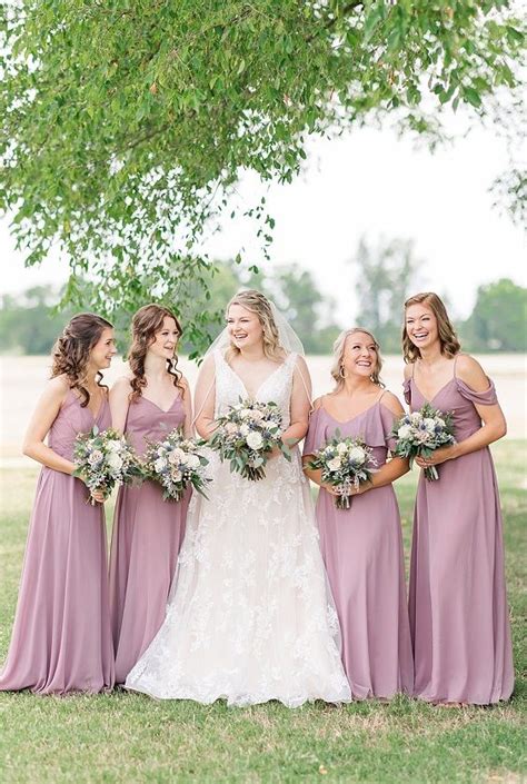 20 Gorgeous Mauve Bridesmaid Dresses for Every Season