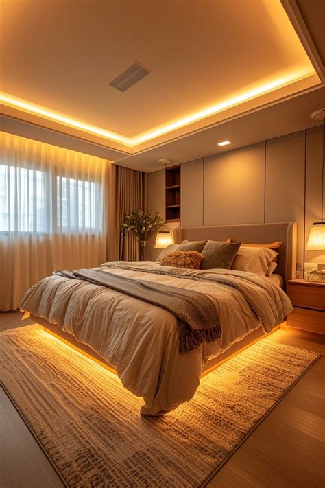 20 Mindblowing Bedroom LED Light Ideas for a Bedazzling Space