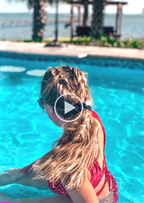 20 Perfect Hairstyles for the Pool